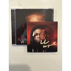 Lil Wayne Tha Carter VI 6 Album CD IN HAND Sealed w SIGNED Insert Autographed #2
